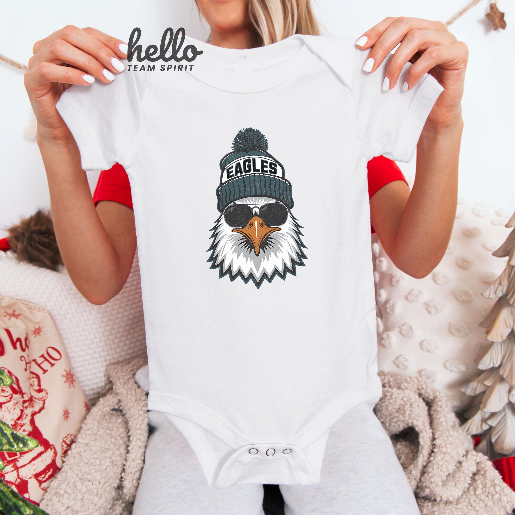 Cute Philadelphia Onesie, Football Toddler Eagle Shirt, Kid Game Day T-Shirt, Funny Philadelphia Tee, Infant Eagle Bodysuit, Baby Apparel