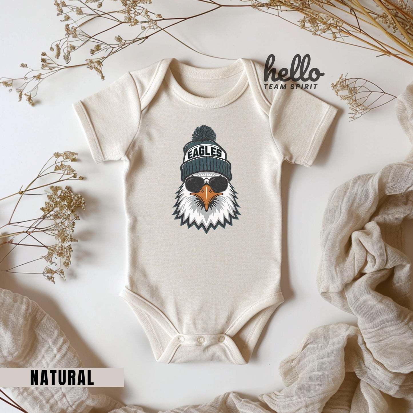 Cute Philadelphia Onesie, Football Toddler Eagle Shirt, Kid Game Day T-Shirt, Funny Philadelphia Tee, Infant Eagle Bodysuit, Baby Apparel