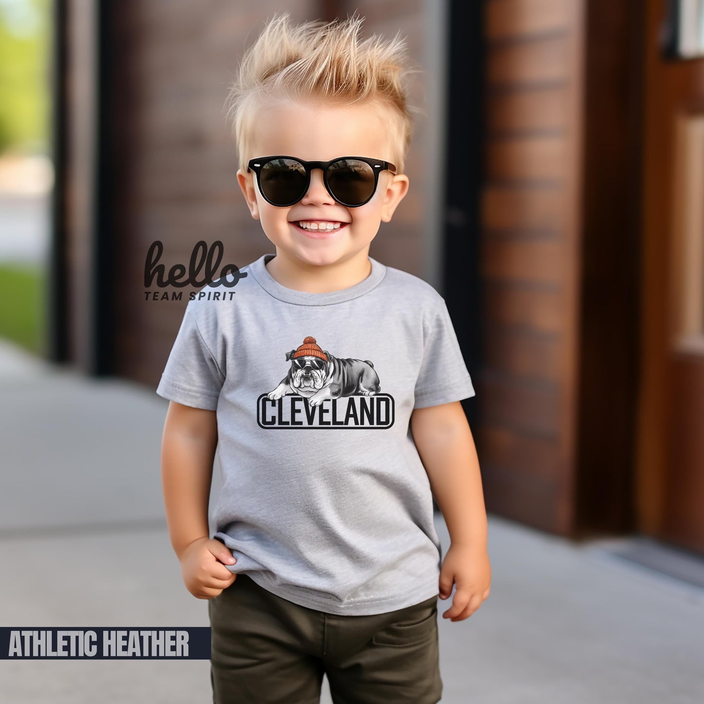 Cleveland Football Baby Bodysuit | Baby Cleveland | Baby CLE | Baby Brown and Orange | Unique Ohio Gift | Baby Shower | Birth Announcement