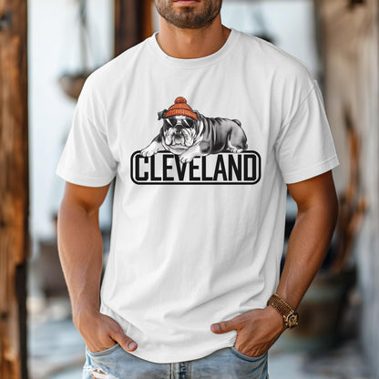 Cleveland Football Baby Bodysuit | Baby Cleveland | Baby CLE | Baby Brown and Orange | Unique Ohio Gift | Baby Shower | Birth Announcement