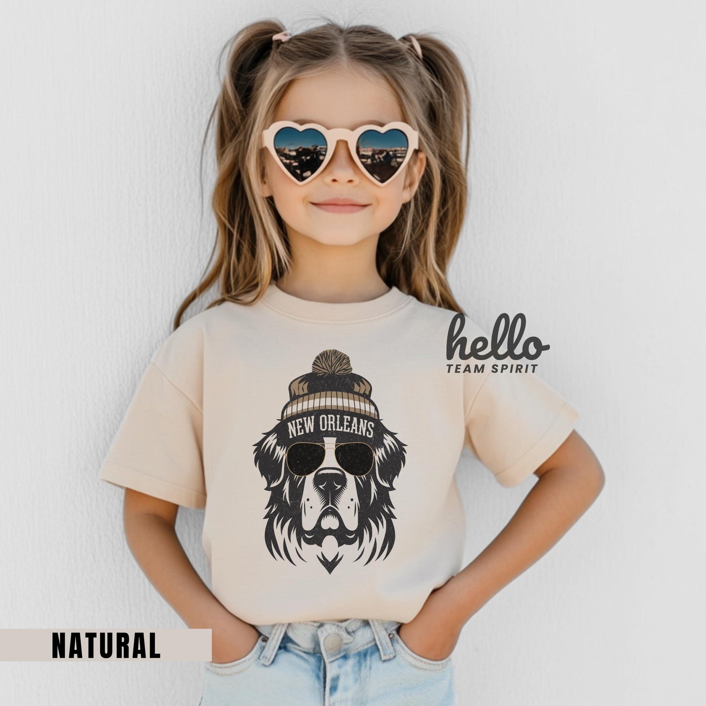 New Orleans Football Onesie, Toddler And kids Shirts, Baby Game Day T-Shirt, Kids Sports Gear, Girl Football Fan Tee, Vintage Saint Apparel