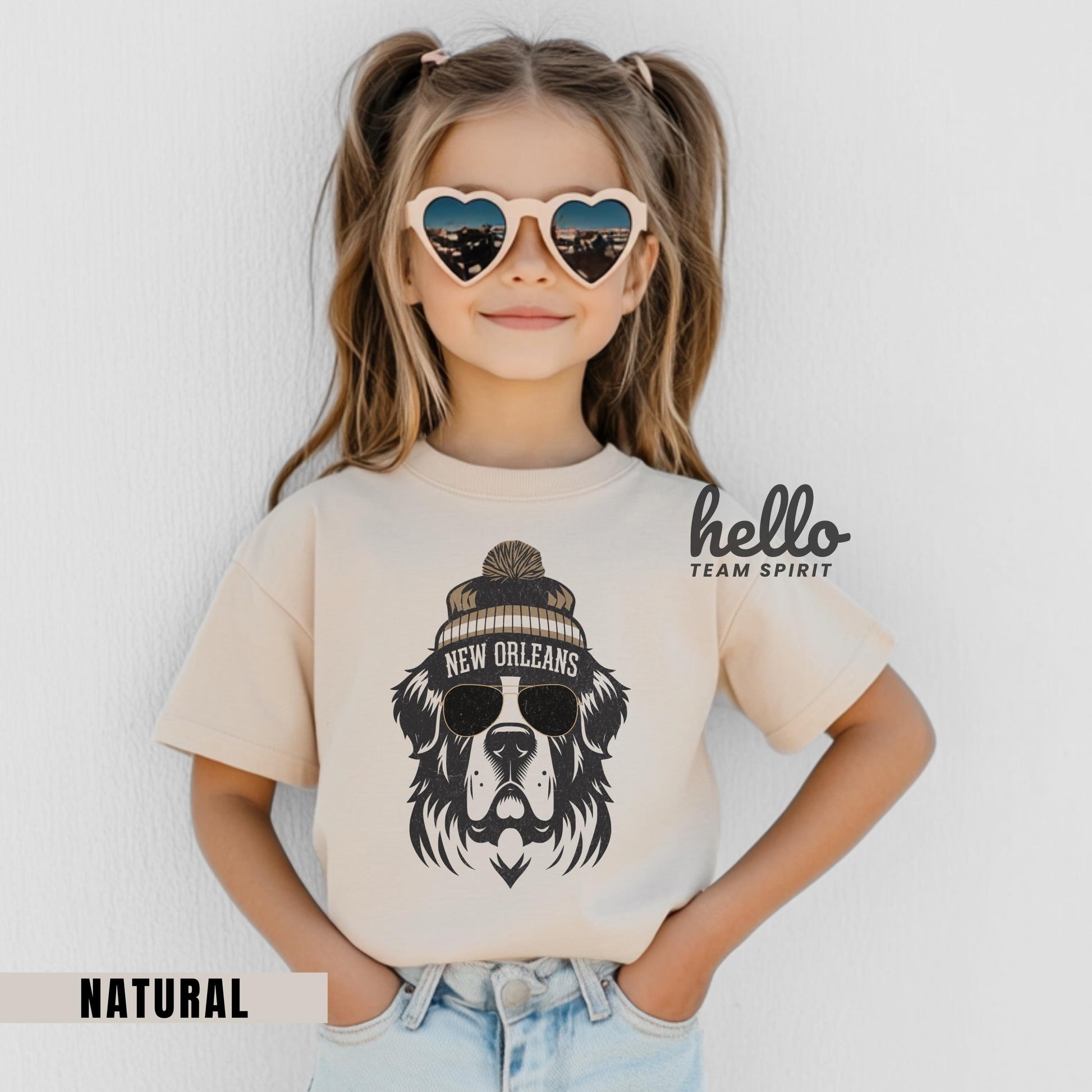 New Orleans Football Onesie, Toddler And kids Shirts, Baby Game Day T-Shirt, Kids Sports Gear, Girl Football Fan Tee, Vintage Saint Apparel