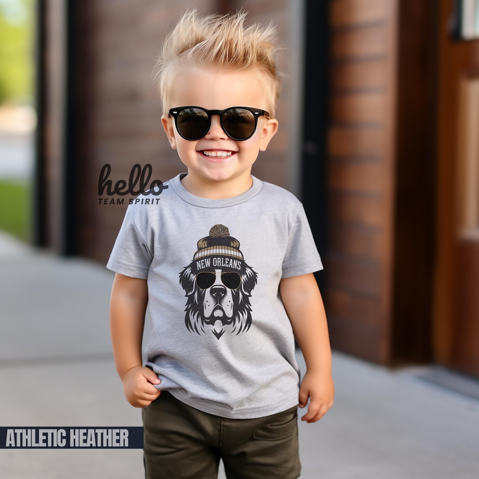 New Orleans Football Onesie, Toddler And kids Shirts, Baby Game Day T-Shirt, Kids Sports Gear, Girl Football Fan Tee, Vintage Saint Apparel