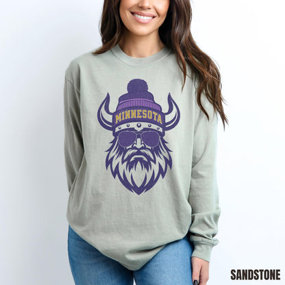 Minnesota Football Long Sleeve Shirt, Trendy Minnesota Football Fan Comfort Colors Shirt, Minnesota Game Day Shirt, Trendy MN Sweatshirt
