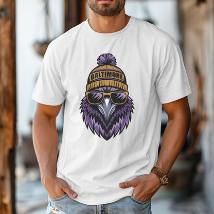 Baltimore Football Onesie, Toddler And Youth Shirts, Kids Baltimore Game Day T-Shirt, Baby Football Sports Gear Tee, Vintage Raven Apparel