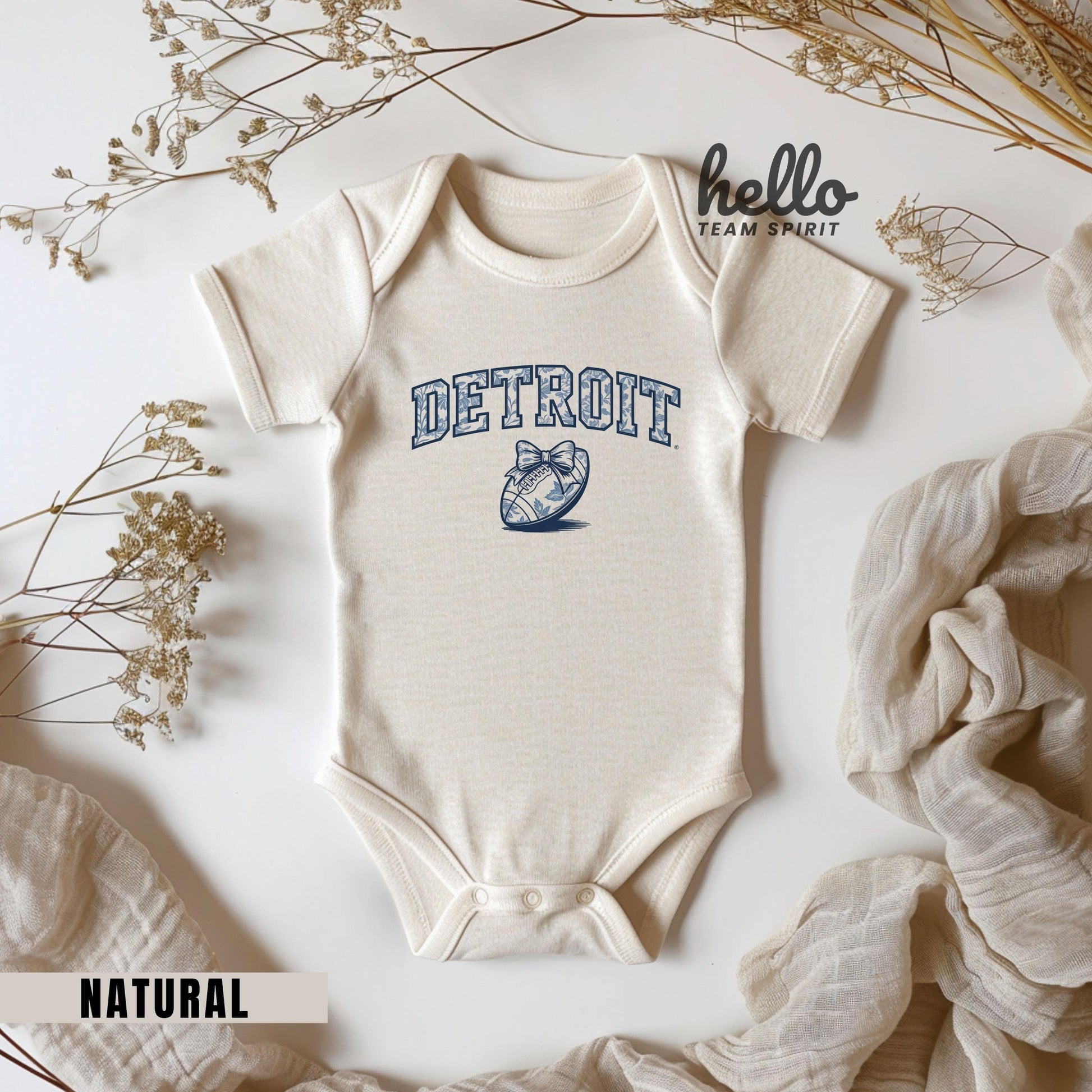 Cute Detroit Onesie, Football Toddler Lion Shirt, Kid Game Day T-Shirt, Funny Detroit Tee, Infant Lion Bodysuit, Football Baby Lion Apparel