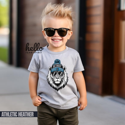 Cute Detroit Onesie, Football Toddler Lion Shirt, Kid Game Day T-Shirt, Funny Detroit Tee, Infant Lion Bodysuit, Football Baby Lion Apparel