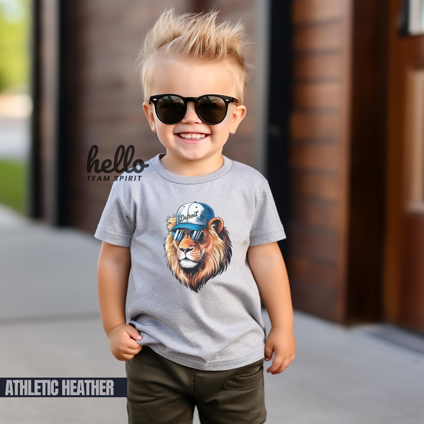 Cute Detroit Onesie, Football Toddler Lion Shirt, Kid Game Day T-Shirt, Funny Detroit Tee, Infant Lion Bodysuit, Football Baby Lion Apparel