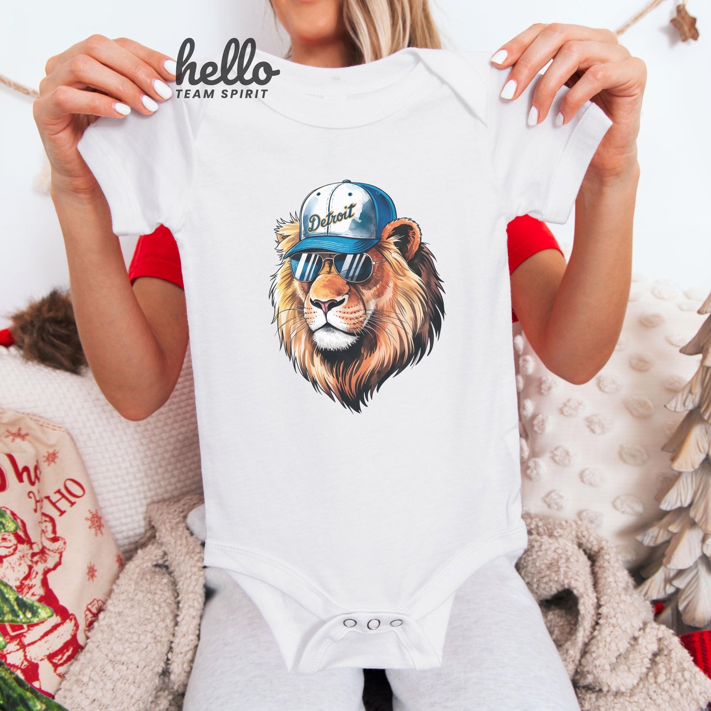 Cute Detroit Onesie, Football Toddler Lion Shirt, Kid Game Day T-Shirt, Funny Detroit Tee, Infant Lion Bodysuit, Football Baby Lion Apparel