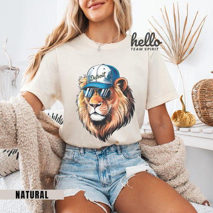 Cute Detroit Onesie, Football Toddler Lion Shirt, Kid Game Day T-Shirt, Funny Detroit Tee, Infant Lion Bodysuit, Football Baby Lion Apparel
