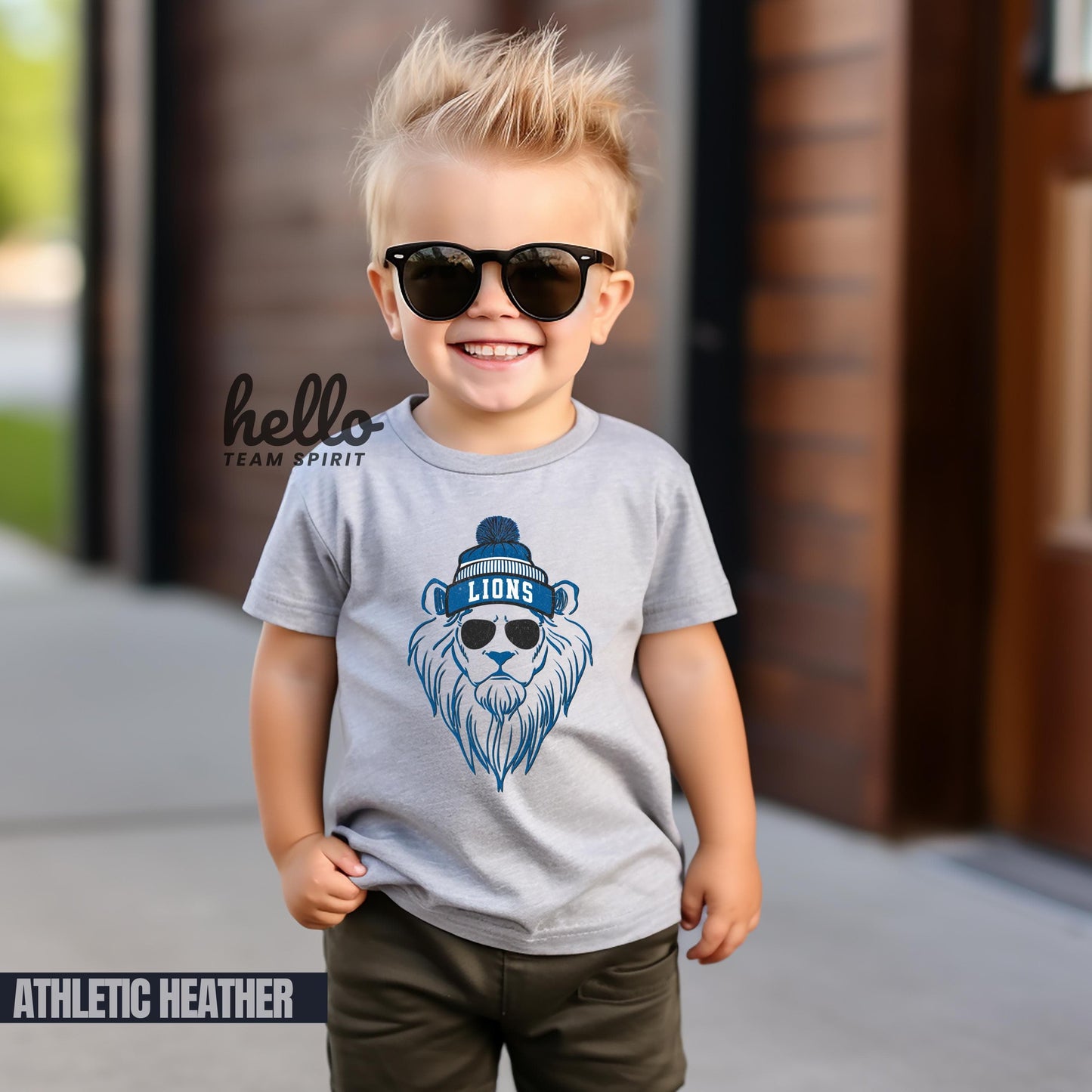 Cute Detroit Onesie, Football Toddler Lion Shirt, Kid Game Day T-Shirt, Funny Detroit Tee, Infant Lion Bodysuit, Football Baby Lion Apparel