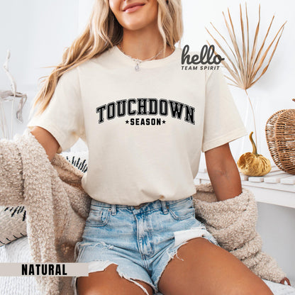 Touchdown Baby Onesie® - Youth Touchdown Season Shirt, Vintage Football Bodysuit, Toddler Touchdown Football Shirt, Adult Tshirt