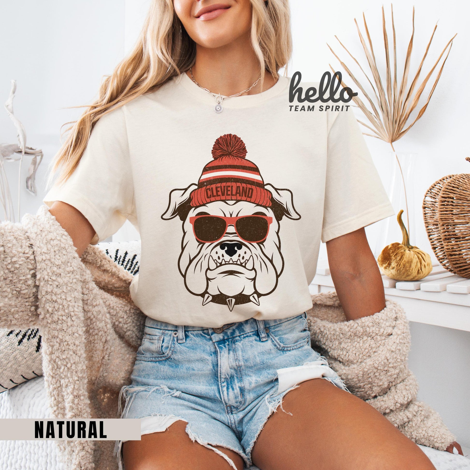 Cleveland Football Baby Bodysuit | Baby Cleveland | Baby CLE | Baby Brown and Orange | Unique Ohio Gift | Baby Shower | Birth Announcement