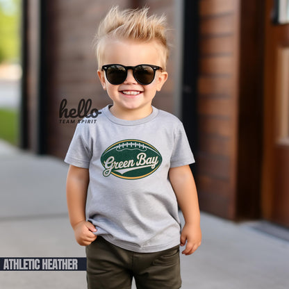Green Bay Football Onesie, Toddler, Youth, Adult Shirts, Football Team, Kids Game Day T-Shirt
