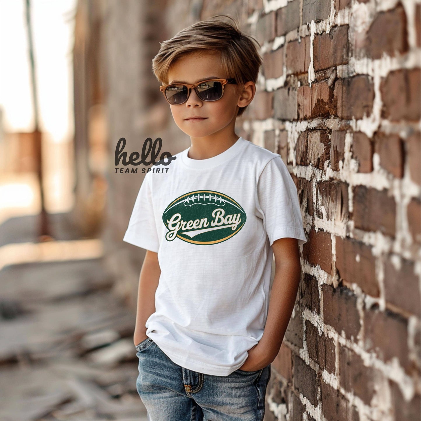 Green Bay Football Onesie, Toddler, Youth, Adult Shirts, Football Team, Kids Game Day T-Shirt