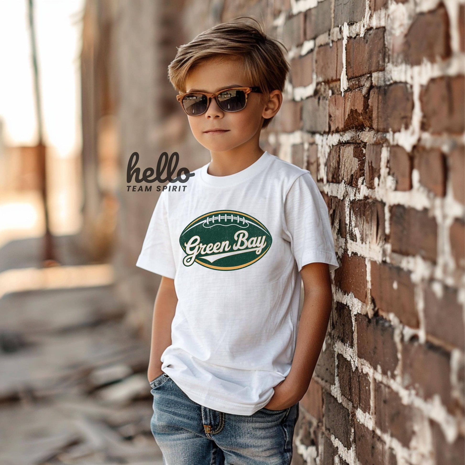 Green Bay Football Onesie, Toddler, Youth, Adult Shirts, Football Team, Kids Game Day T-Shirt