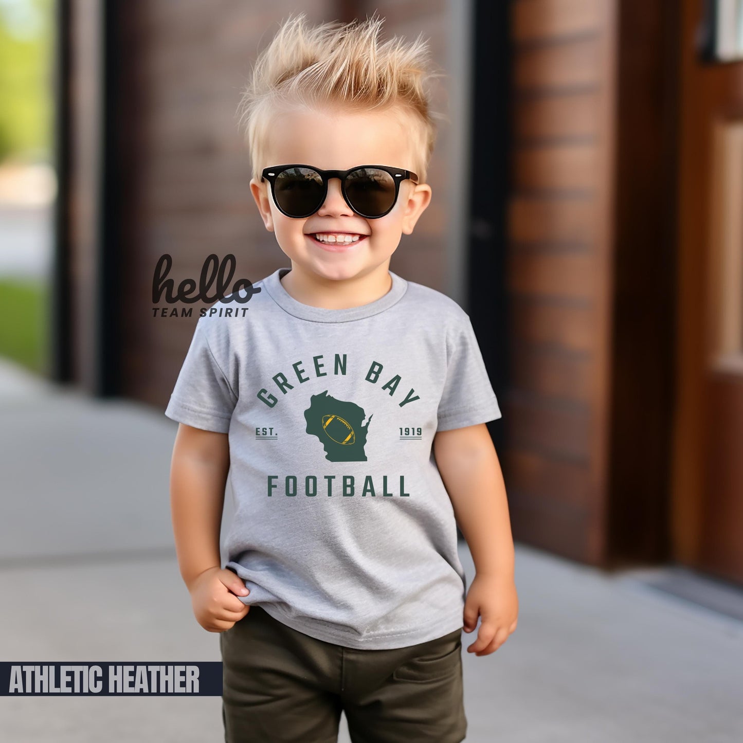 Green Bay Football Onesie, Toddler, Youth, Adult Shirts, Football Team, Kids Game Day T-Shirt