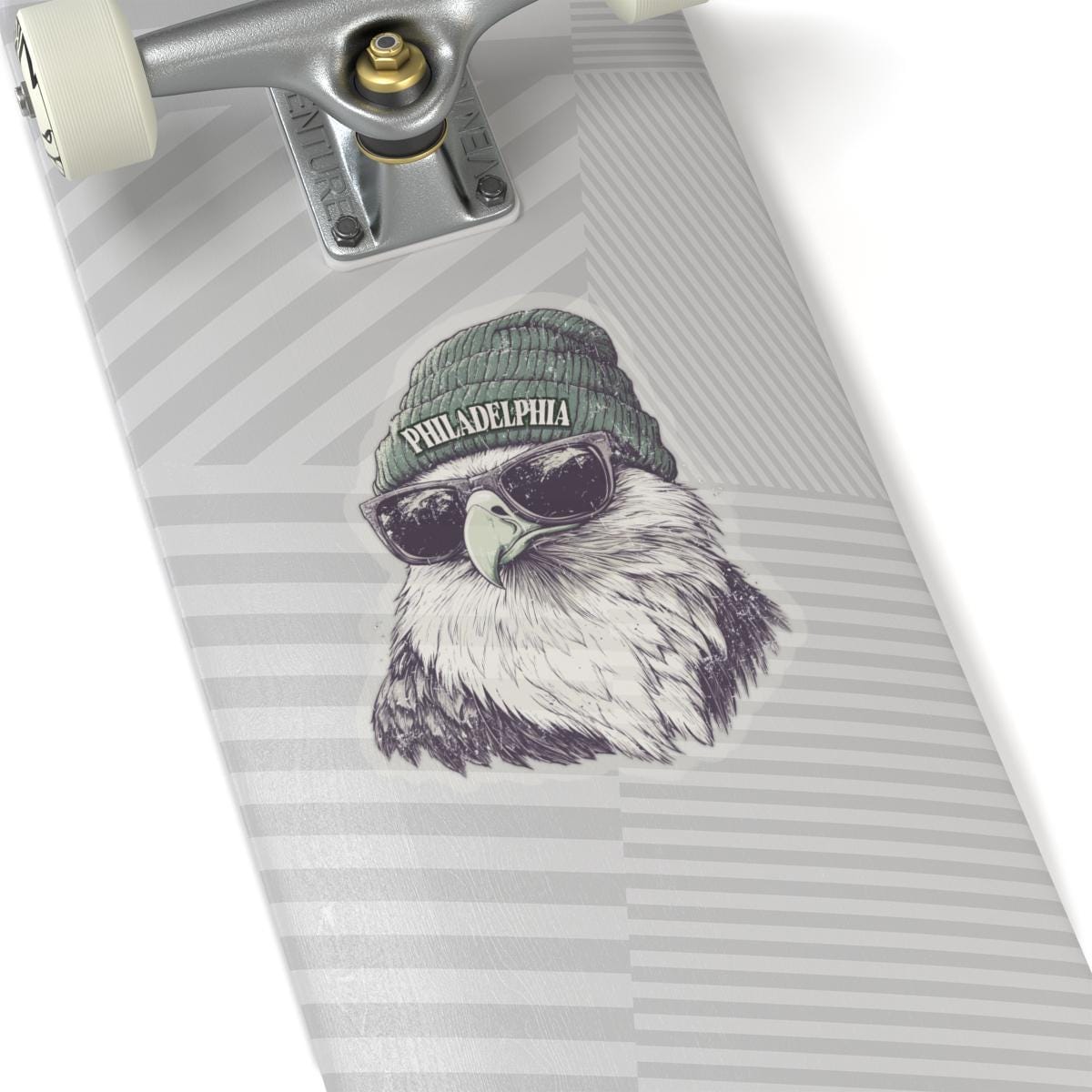 Philly Football Eagle Vinyl Sticker: Weatherproof Philadelphia Fan Decal