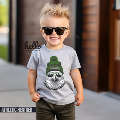 Cute Philadelphia Onesie, Football Toddler Eagle Shirt, Kid Game Day T-Shirt, Funny Philadelphia Tee, Infant Eagle Bodysuit, Baby Apparel