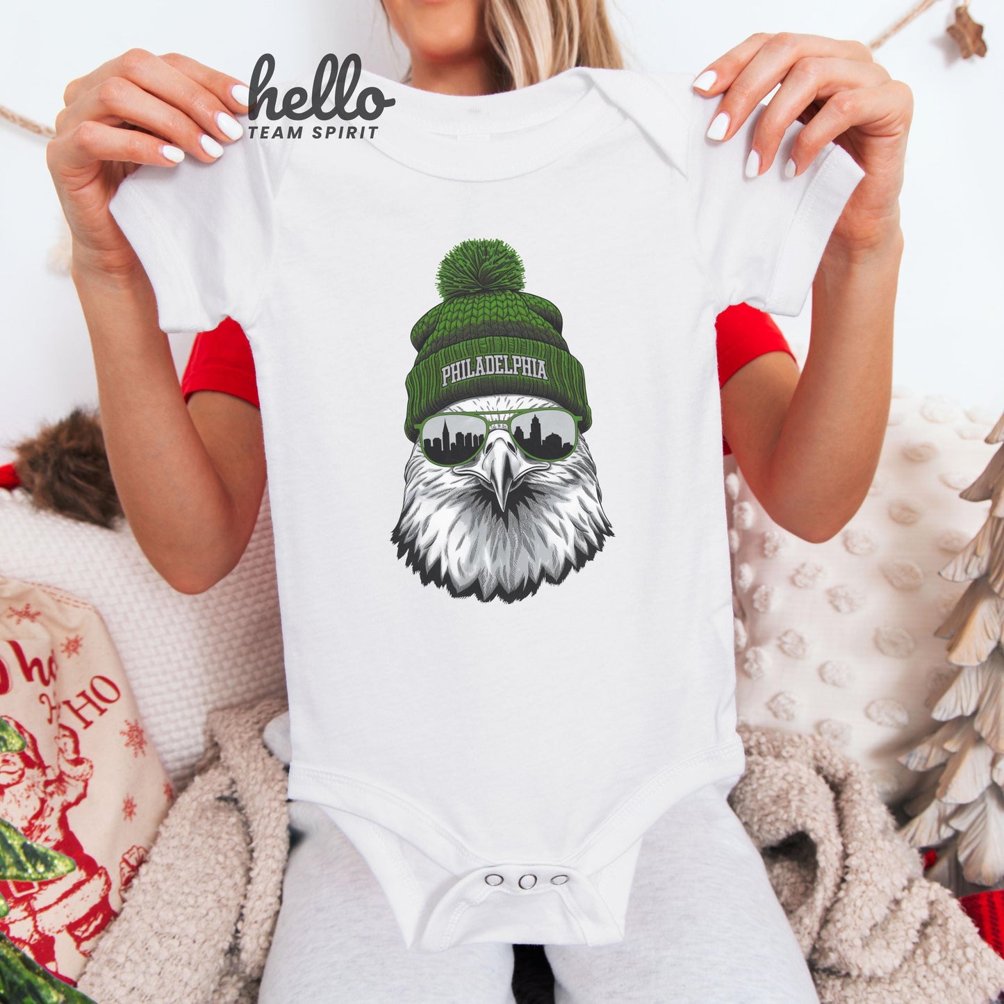 Cute Philadelphia Onesie, Football Toddler Eagle Shirt, Kid Game Day T-Shirt, Funny Philadelphia Tee, Infant Eagle Bodysuit, Baby Apparel