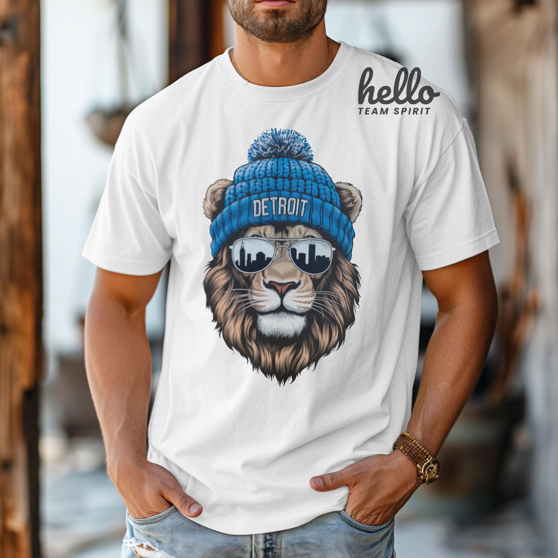 Cute Detroit Onesie, Football Toddler Lion Shirt, Kid Game Day T-Shirt, Funny Detroit Tee, Infant Lion Bodysuit, Football Baby Lion Apparel