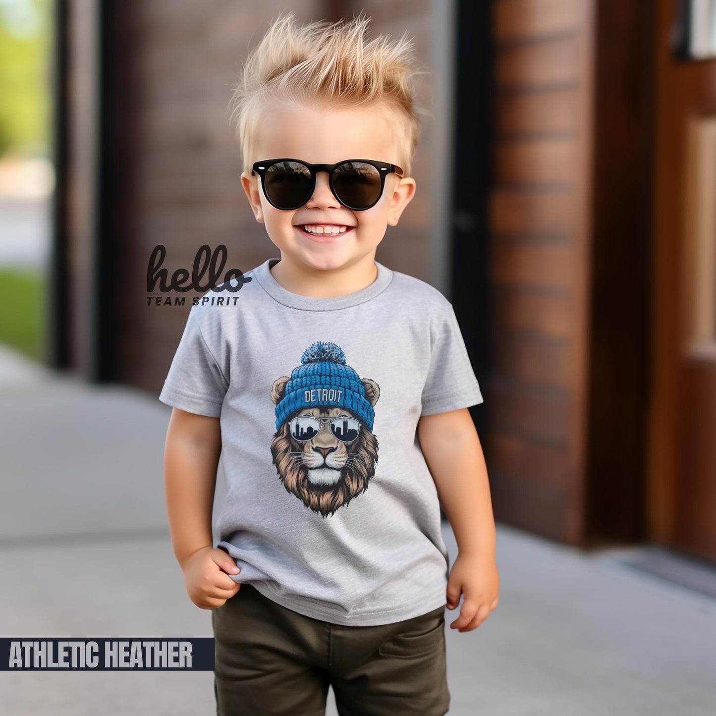 Cute Detroit Onesie, Football Toddler Lion Shirt, Kid Game Day T-Shirt, Funny Detroit Tee, Infant Lion Bodysuit, Football Baby Lion Apparel