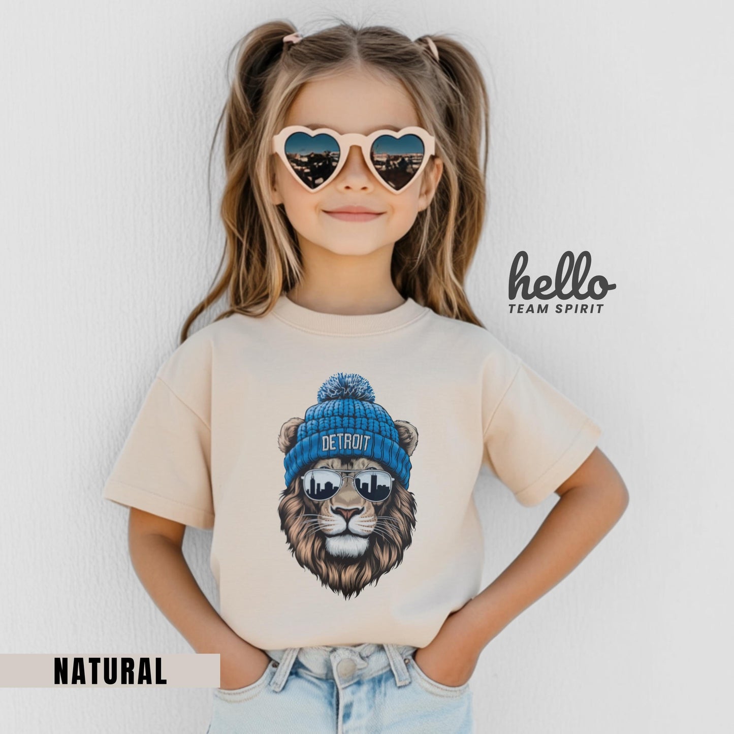 Cute Detroit Onesie, Football Toddler Lion Shirt, Kid Game Day T-Shirt, Funny Detroit Tee, Infant Lion Bodysuit, Football Baby Lion Apparel