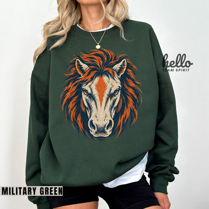front-GILDAN-Military Green